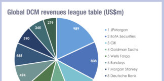 JP Morgan leads DCM amidst primary markets retreat in Q1 2025