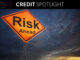 Signalling risk in credit, if one counterparty is 50% volume