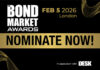 Nominate now for the 2026 Bond Market Awards!