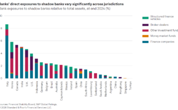 S&P says non-bank/bank nexus is top systemic risk