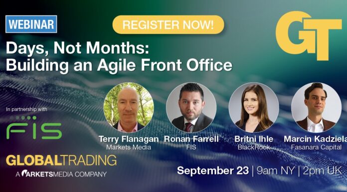 Sept. 23 Webinar: Engineering the Agile Front Office Sept. 23 Webinar: Engineering the Agile Front Office